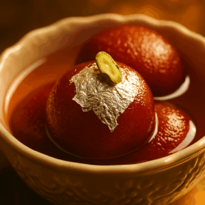 Gulab jamun halal dessert - Traditional Indo-Pakistani sweet Boston