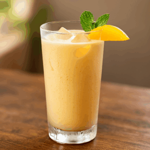 Mango lassi drink halal - Traditional Indo-Pakistani beverage Boston